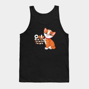 Cats Are My Favorite People Tank Top